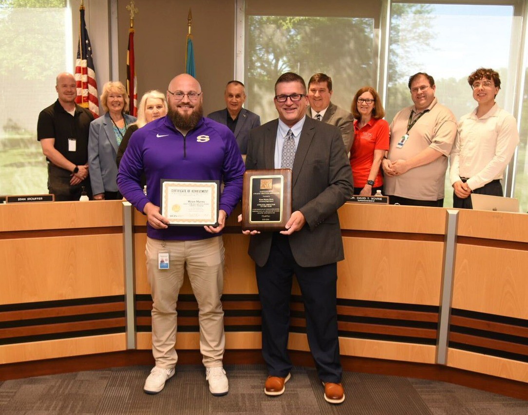 Smithsburg High School's Ryan Myers Named Maryland Athletic Director of