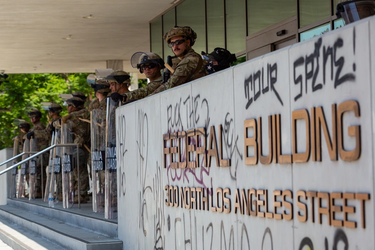 DHS Blames Violent LA Riots for Attacks on Law Enforcement, Warns ...